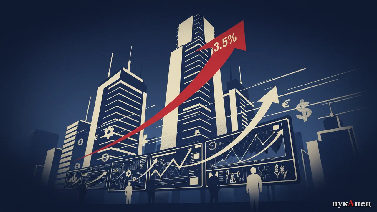 Минэкономразвития повысило прогноз роста ВВП до 3,5%
